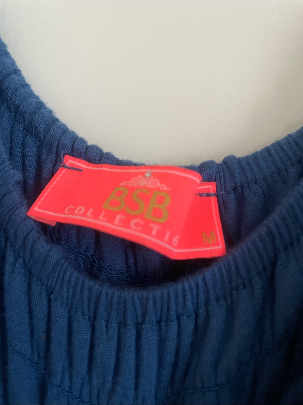 Blue Women's Strapless Maxi Dress - Picture 4 of 4